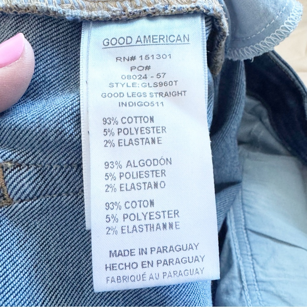 Good American Straight Leg Jeans - Picture 9 of 11